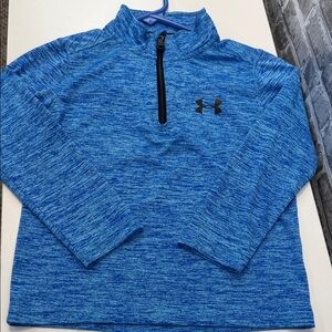 Boy's Under Armour Heathered Blue Pullover